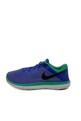 Nike Trainers Purple and Green Flex Running Depop