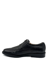 Sketchers Leather Oxford Black Shoe