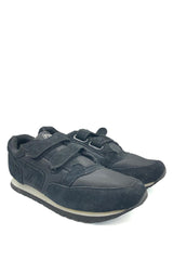 Wide Width Black Tennis Shoes