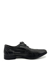Ecco Shoes Mens Black Leather