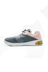 Geox J XLED GIRL Grey/Pink Sneakers