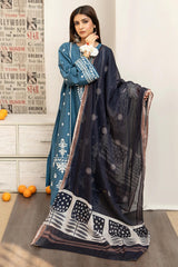 A sling on emb Lawn with voil diamond Dopatta