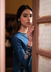 MARIA.B — 3pc on emb Lawn with Diamond printed Dopatta image 2